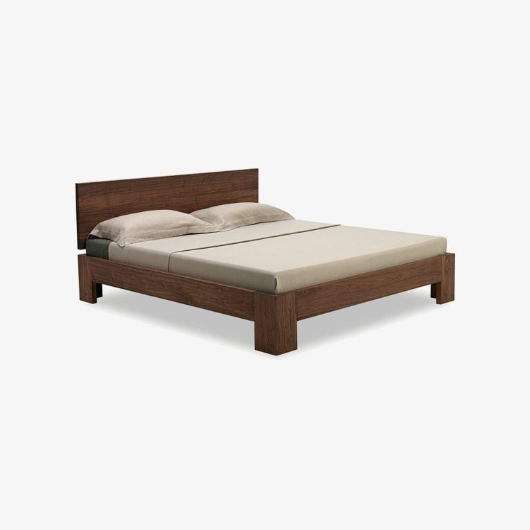 Letto legno massello NATURA 1 | Letto moderno legno