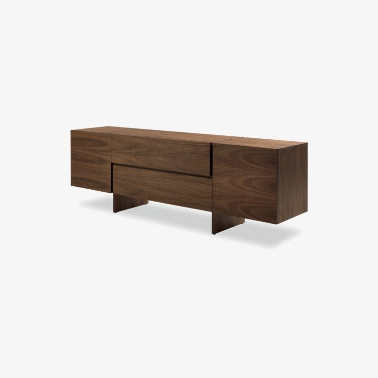 Credenza legno massello AKI | Credenza legno listellare | Mobile contenitore